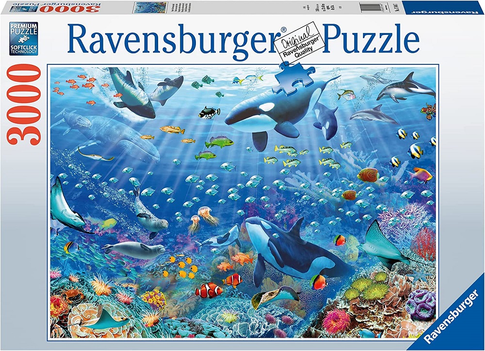 RAVENSBURGER - AU POINT D'EAU (18000 PIÈCES