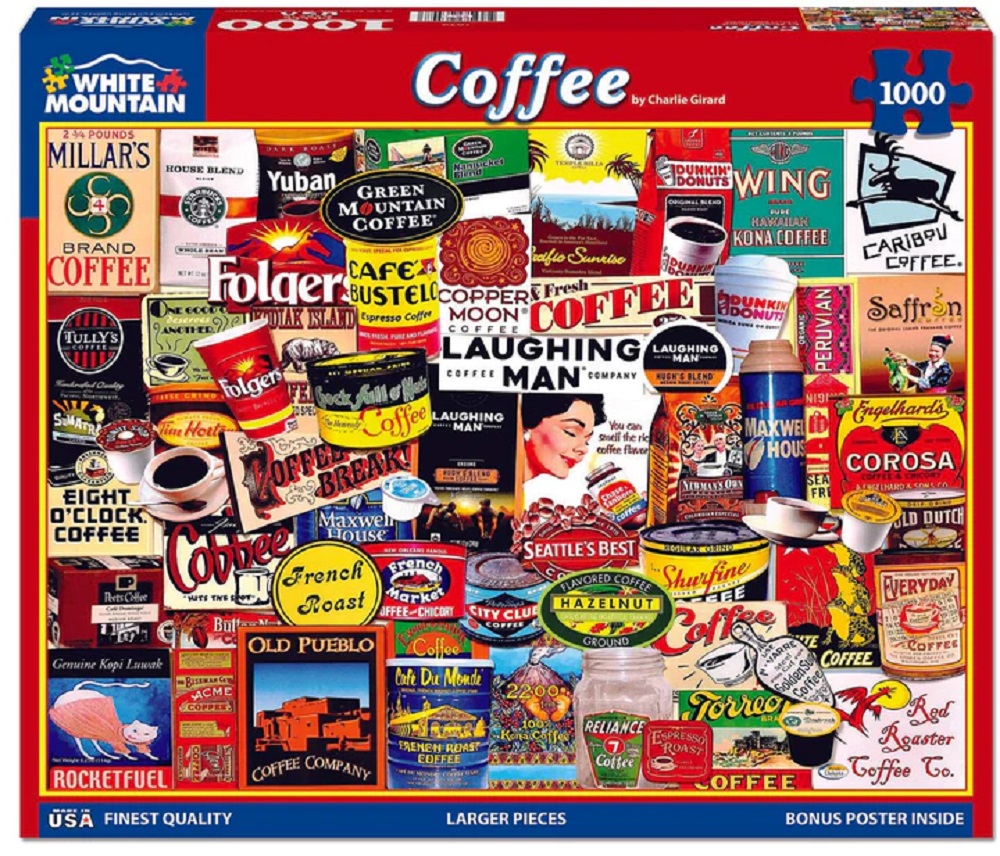 White Mountain Puzzles 1000 Pezzi – Mixed Nuts, Puzzle A Tema Frutta Secca - 5