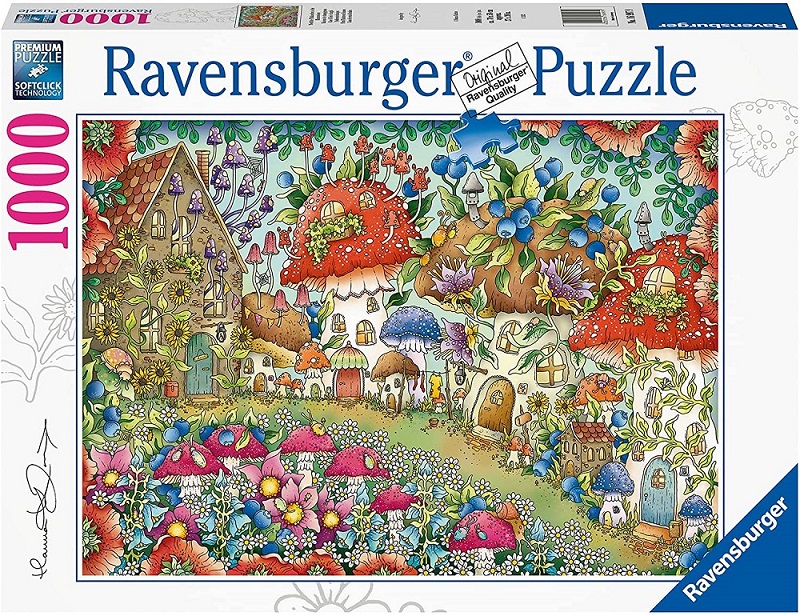 Floral Mushroom Houses