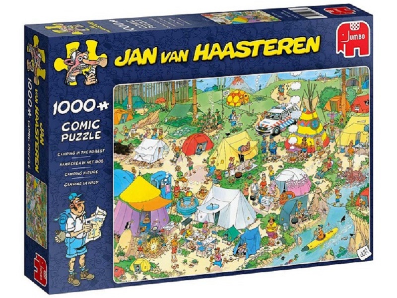 Jan Van Haasteren - Camping In The Forest