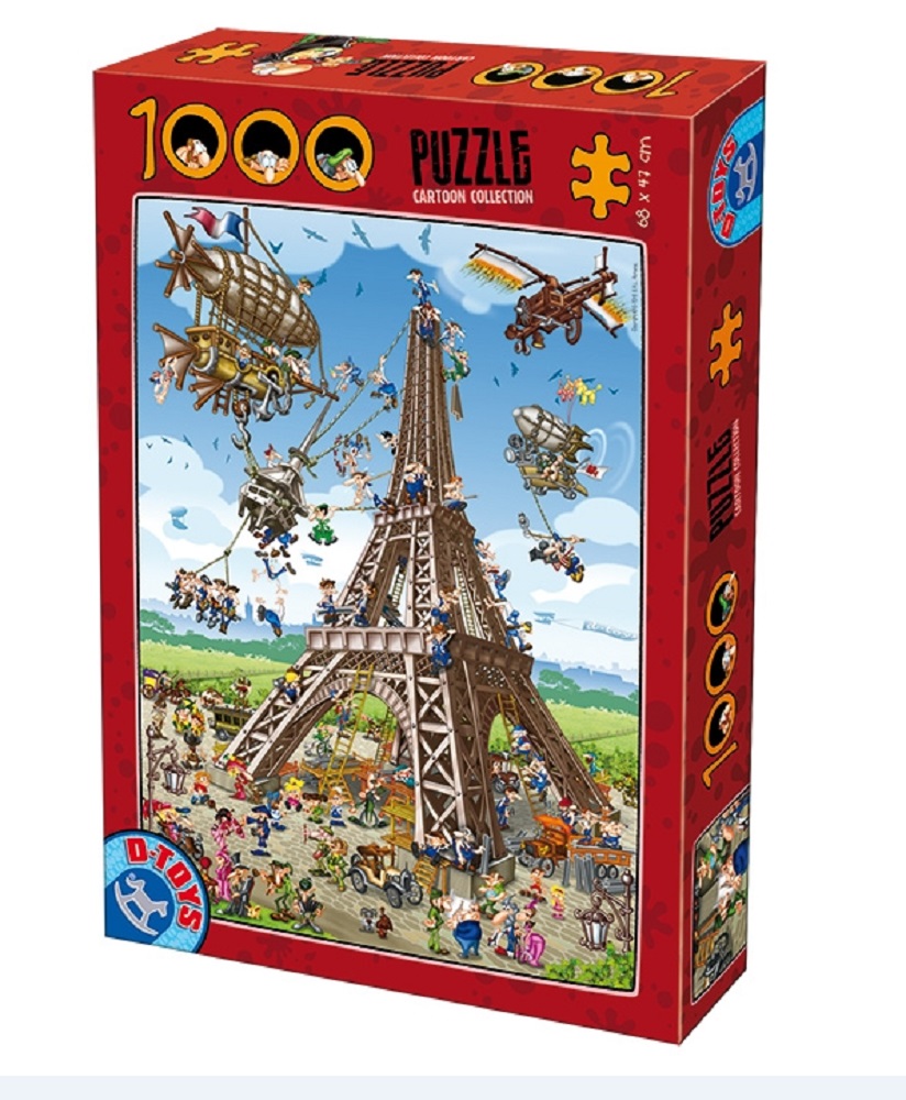 Cartoon Collection - The Eiffel Tower 