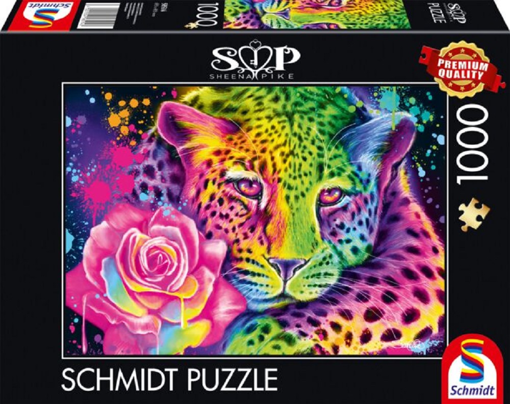 Neon Rainbow Leopard