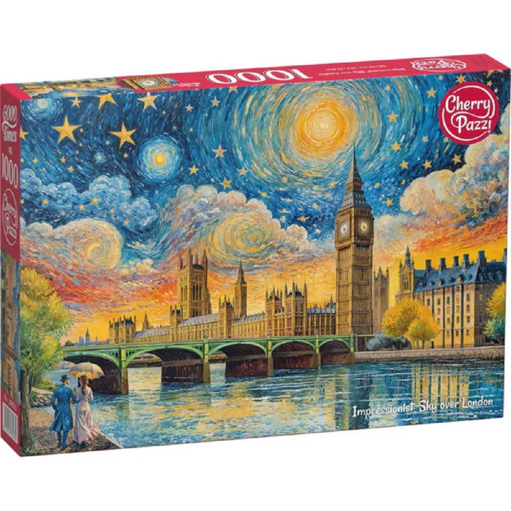 Impressionist Sky Over London