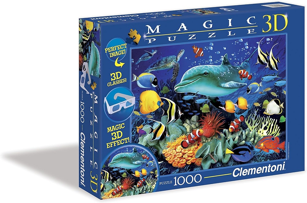 Magic 3D Puzzle - Dolphin