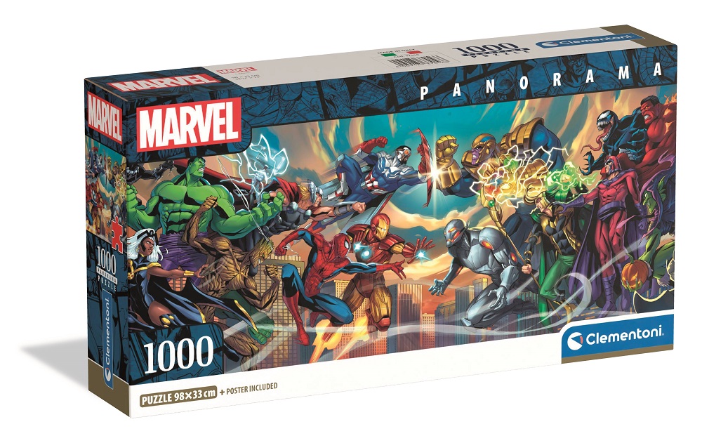 Marvel Heroes Vs Villains Panorama  