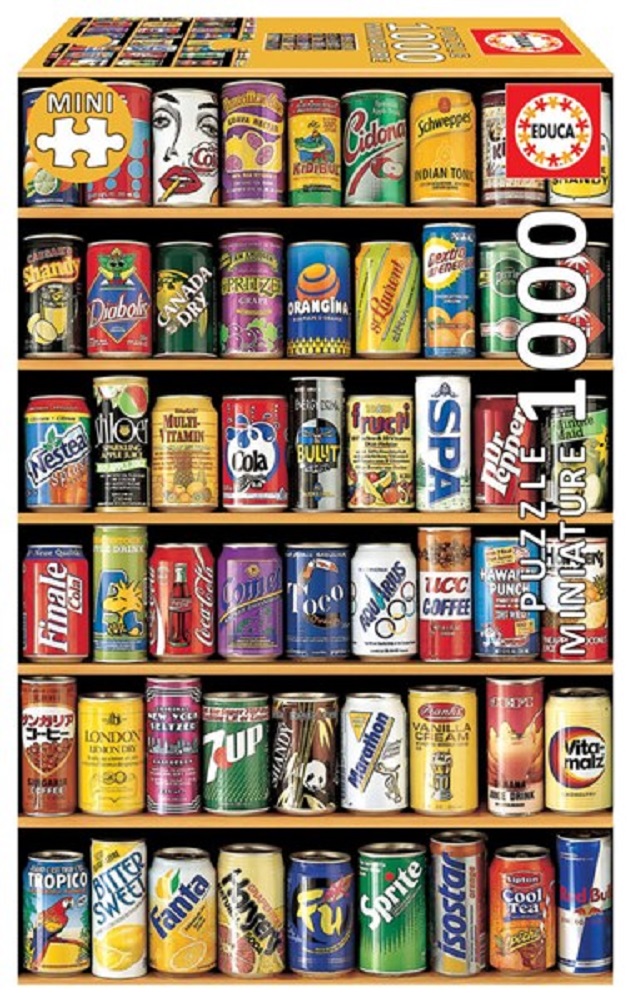 Miniature Puzzle - Cans