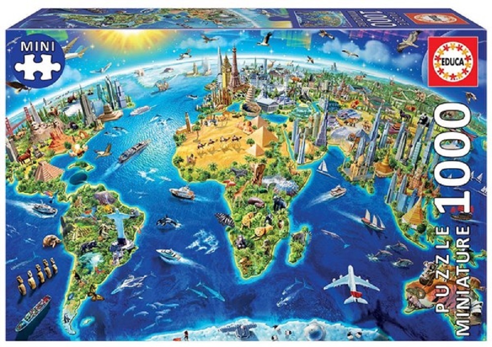 Miniature Puzzle - World Symbols