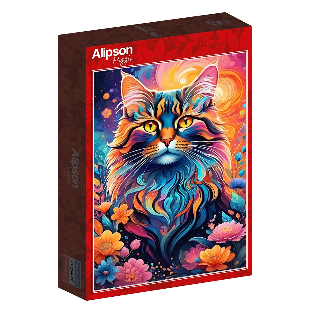 Multicoloured Cat  