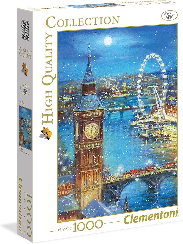 Snowflakes On Big Ben
