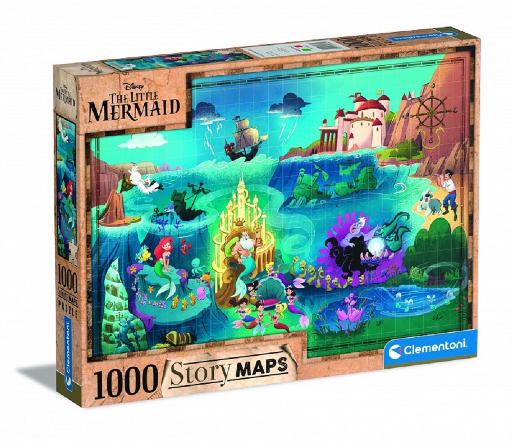 Disney Story Maps - The Little Mermaid