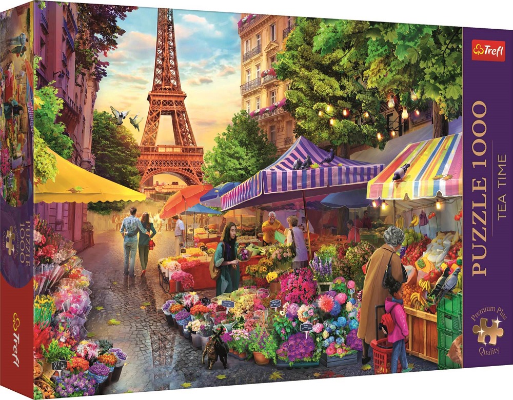 Tea Time - Flower Market Paris  