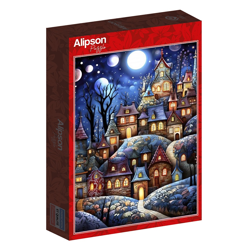 Village Under The Moon 
