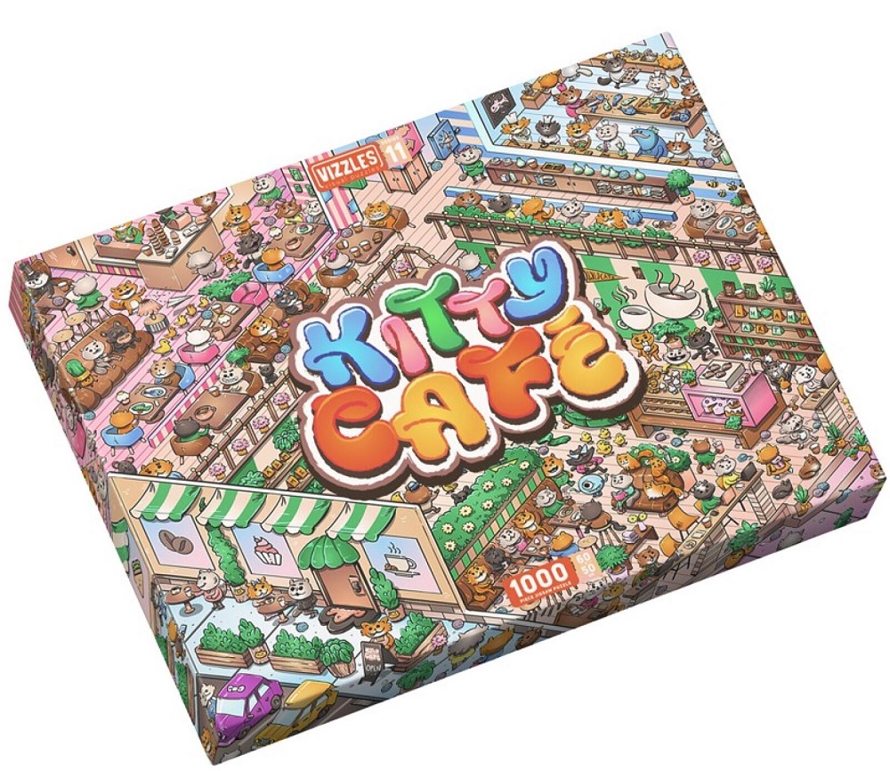 Vizzles Visual Puzzles - Kitty Cafe