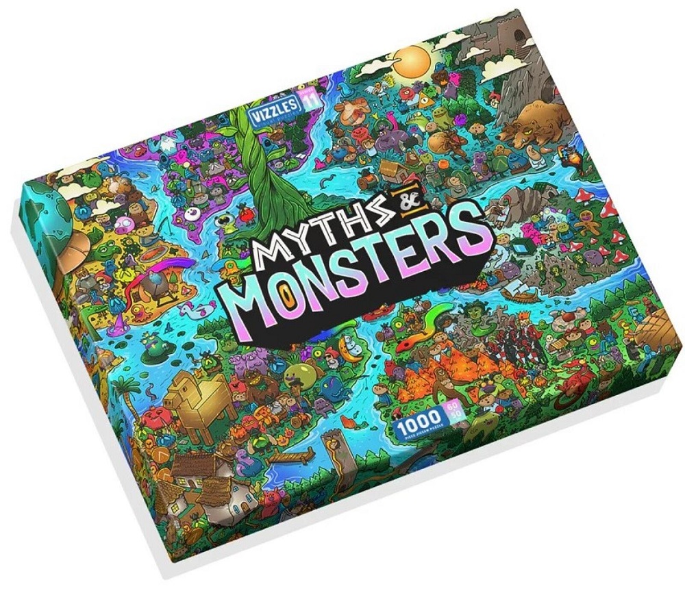 Vizzles Visual Puzzles - Myths & Monsters