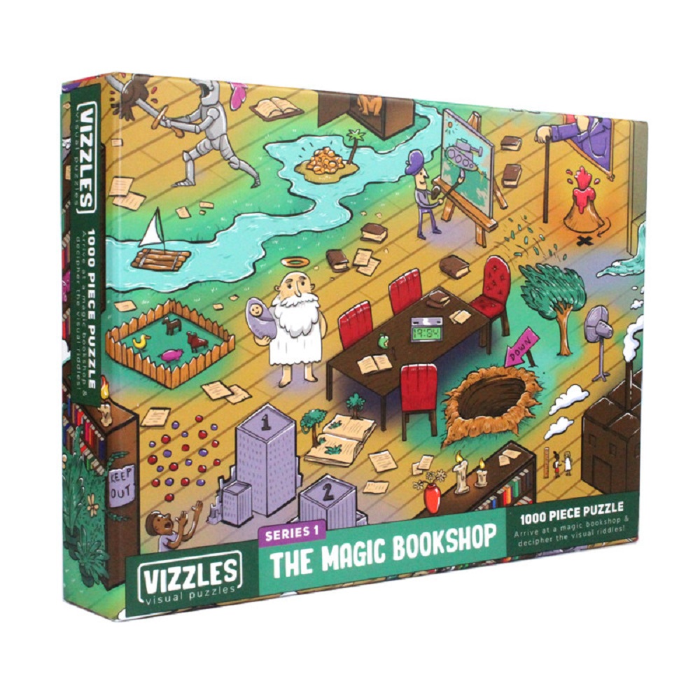Vizzles Visual Puzzles - The Magic Bookshop