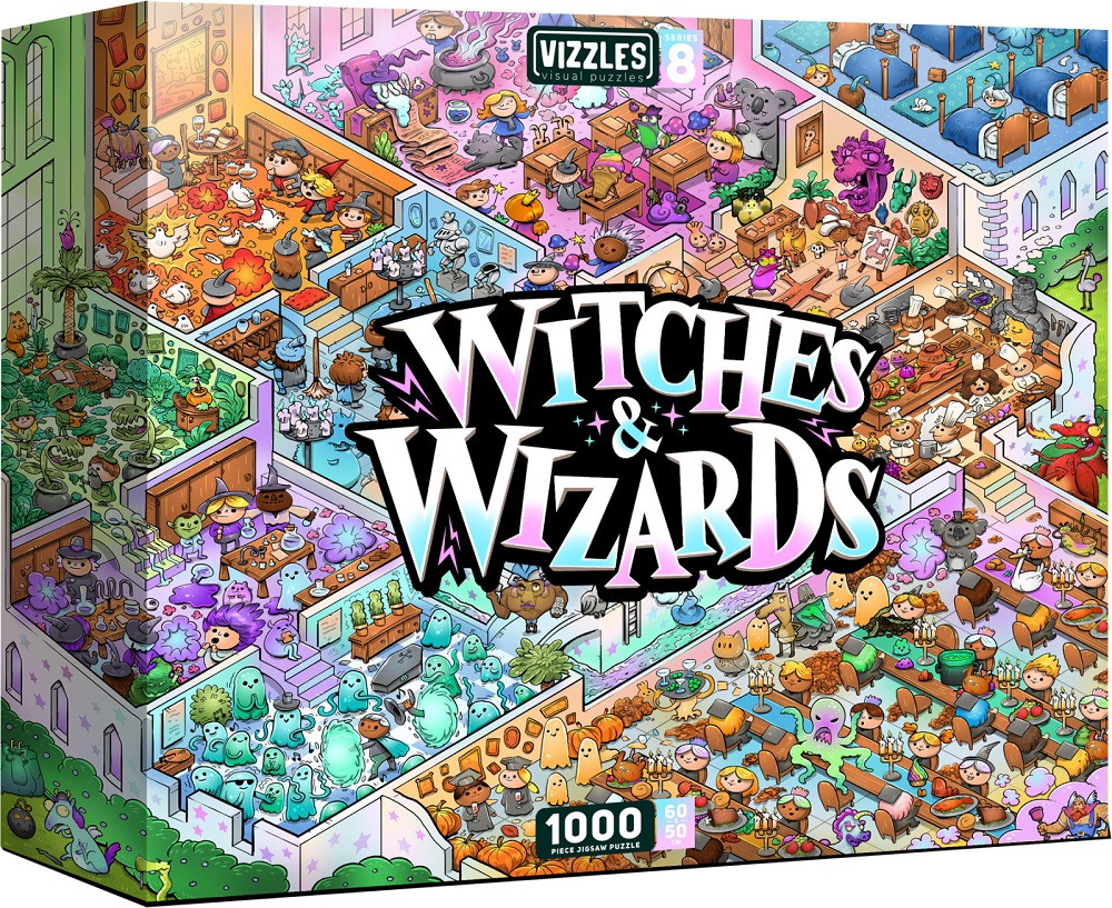 Vizzles Visual Puzzles - Witches & Wizards