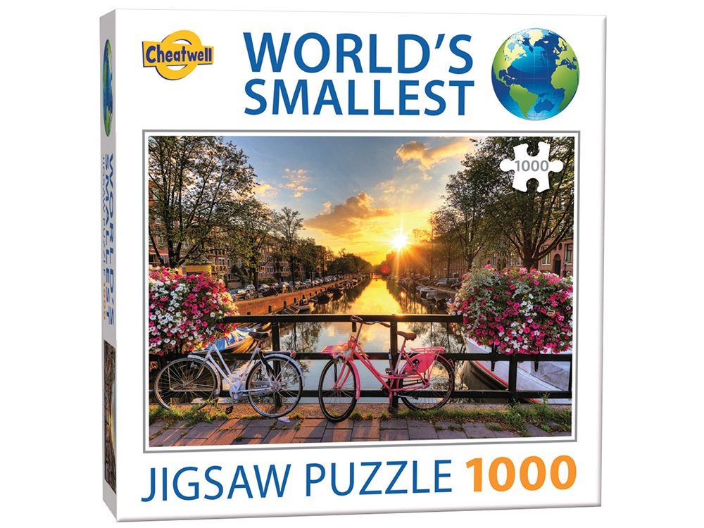 World's Smallest Jigsaw Puzzle - Amsterdam