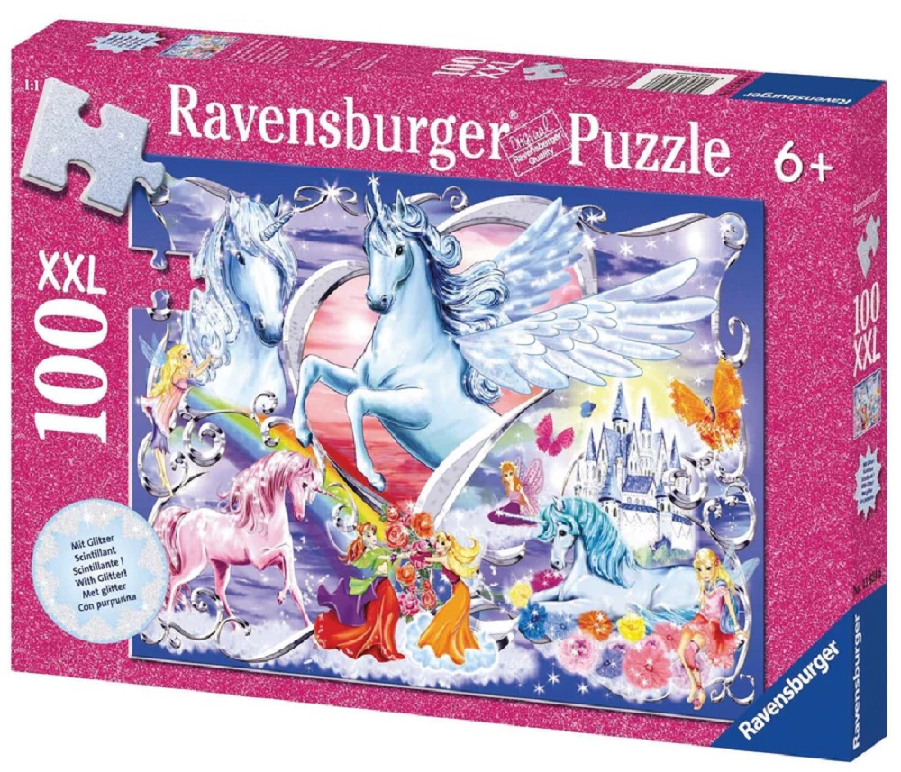 Glitter Puzzle - Amazing Unicorns