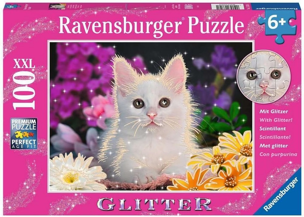 Glitter Puzzle - Glitter Cat