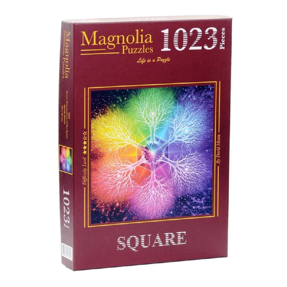 Seven Dimensions Of The Spirit (Square Puzzle)