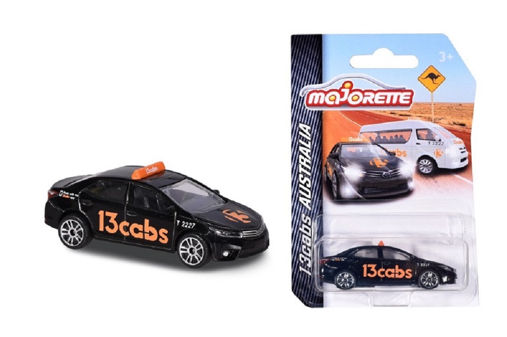 13 Cabs Toyota Black Sedan