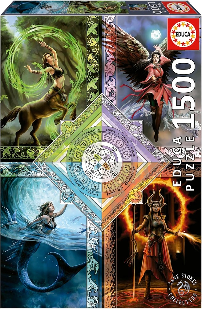 Anne Stokes - Elemental Magic Star Chart