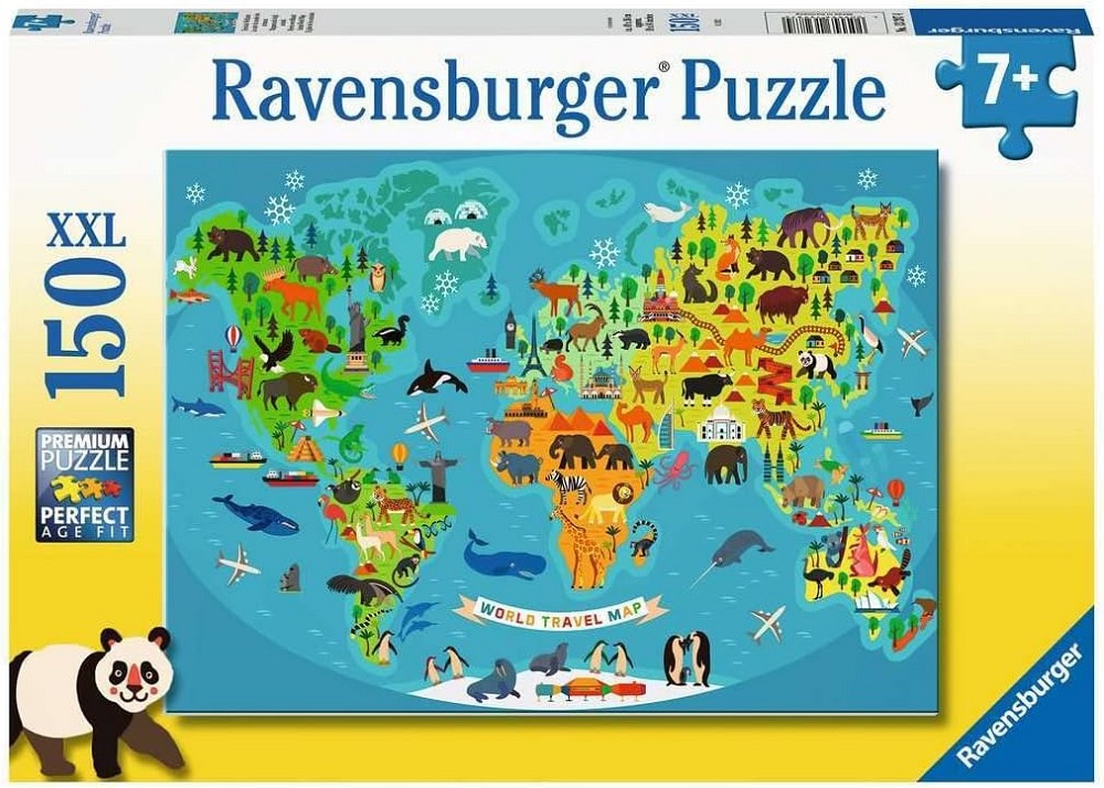 Animal World Map