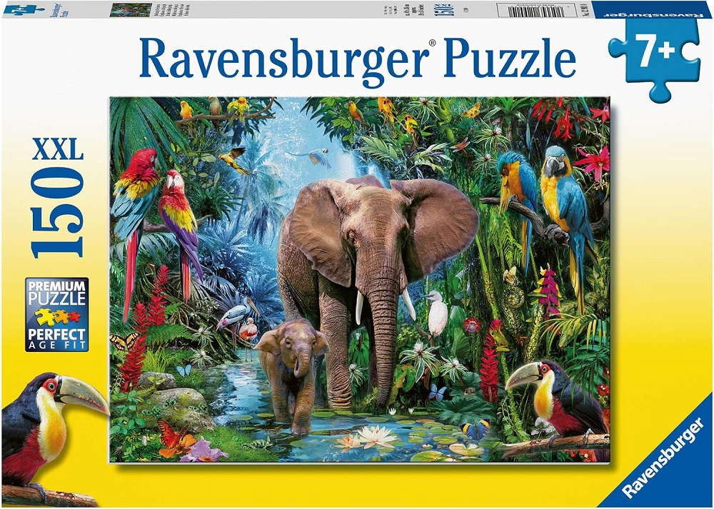 Elephants At The Oasis