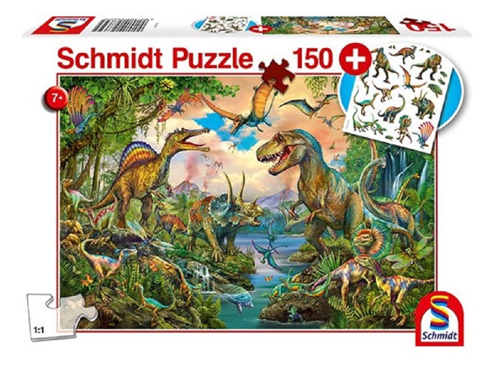 Wild Dinosaurs With Sticker Sheet