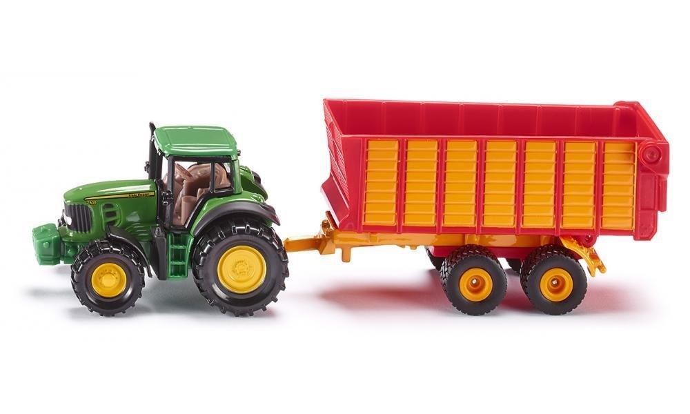1650 Claas Ares Tractor With Silage Trailer