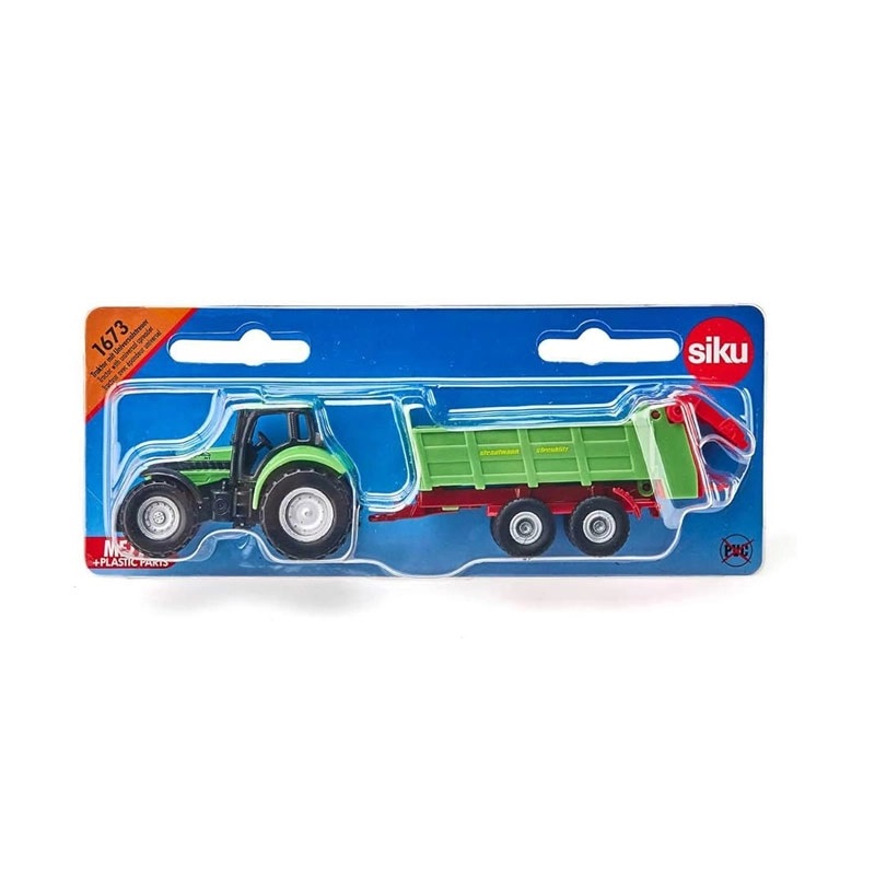 1673 Deutz Fahr Agrotron 265 Tractor with Straumann Streublitz Spreader