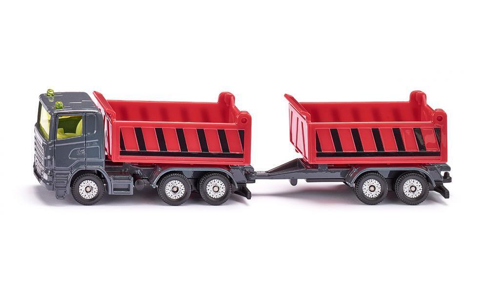1685 Truck With Dumping Body & Tipping Trailer