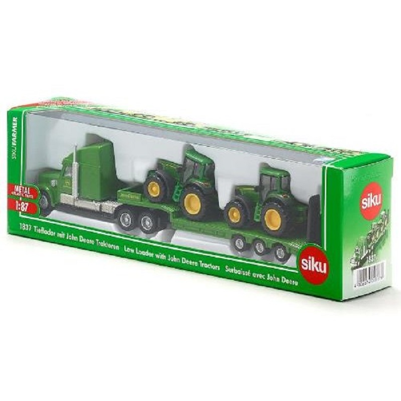 1837 Low Loader With John Deere 6820 Tractors