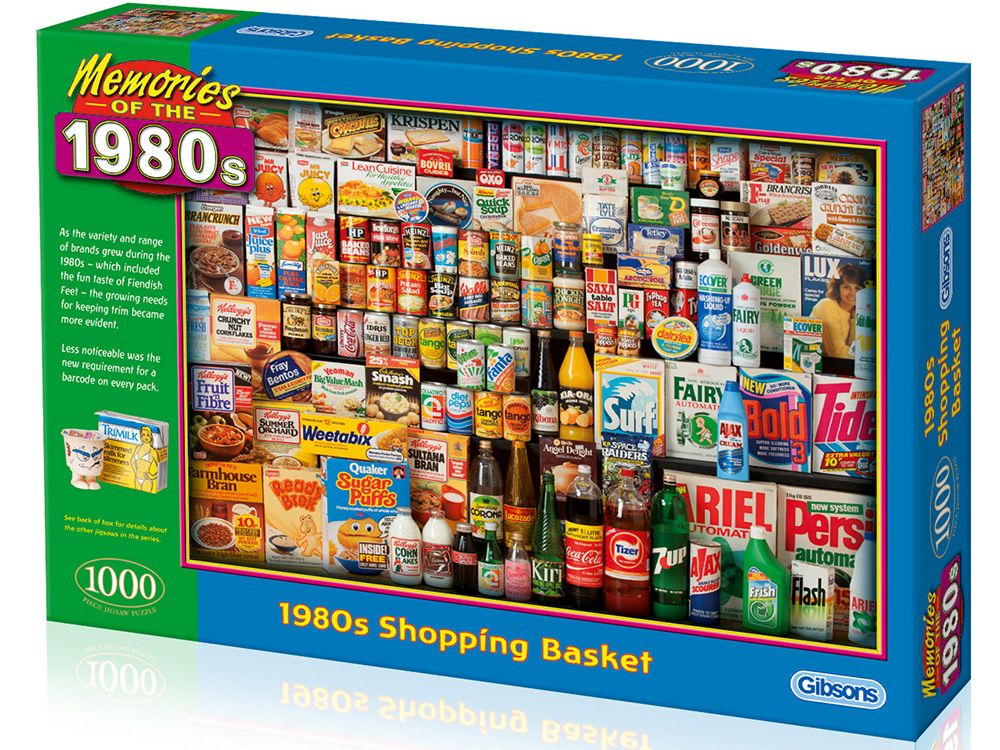 1980s Shopping Basket