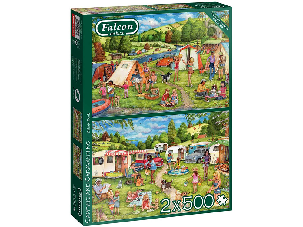 2 x 500 Pieces Camping & Caravanning