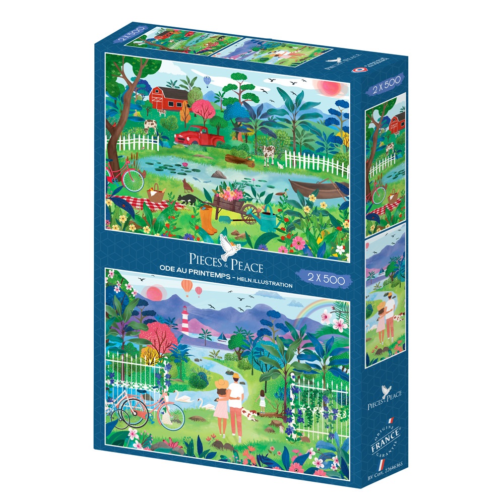 Ode Au Printemps 2 x 500 Pieces (2) 