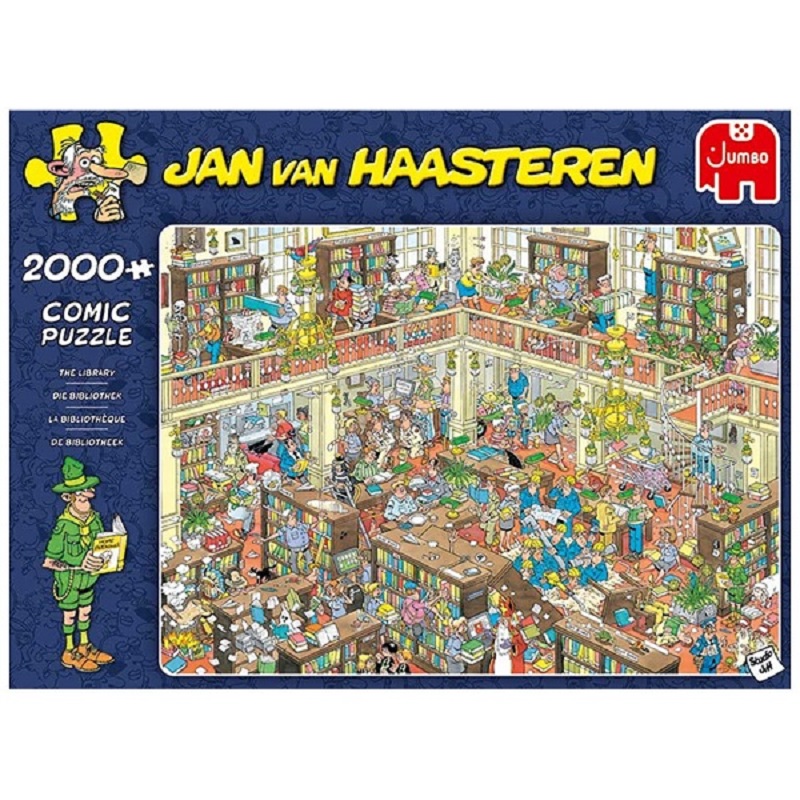 Jan Van Haasteren - The Library 2000