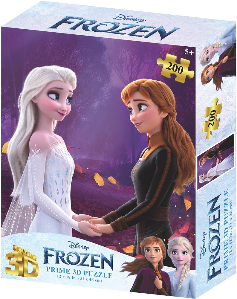 3D Lenticular Puzzle - Disney Frozen 200 Pieces