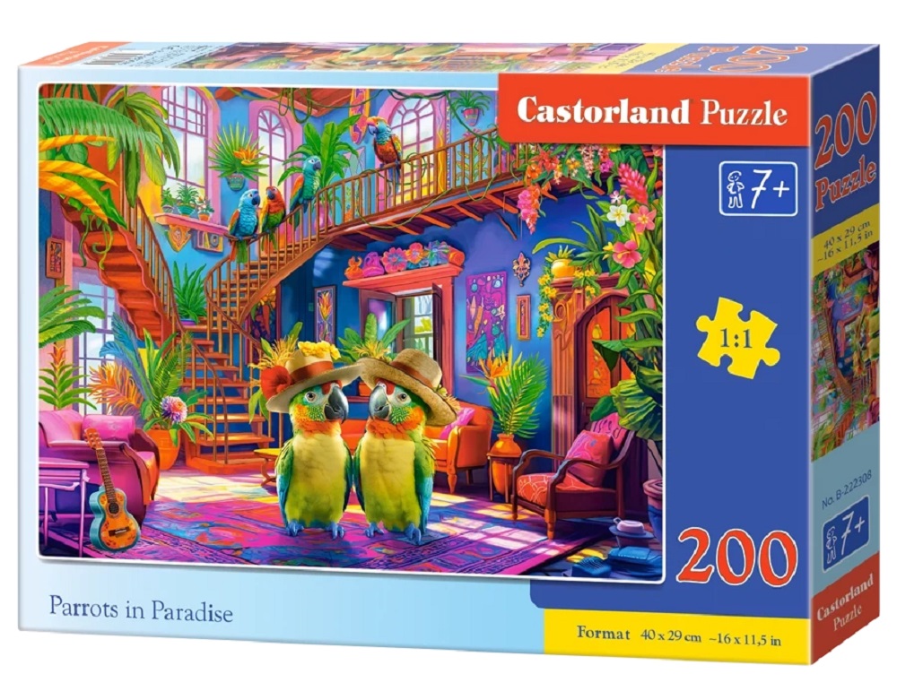 Parrots In Paradise 