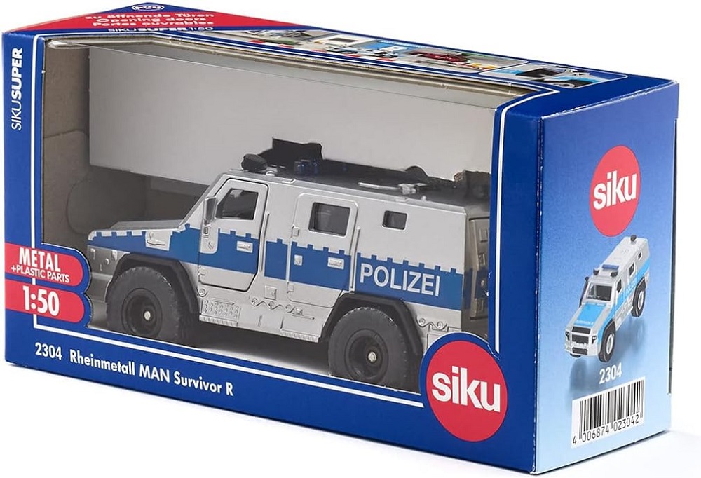 2304 Rheinmetall MAN Survivor R Transporter Police Vehicle