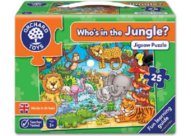 Orchard Toys - Who's In The Jungle Jigsaw Puzzle