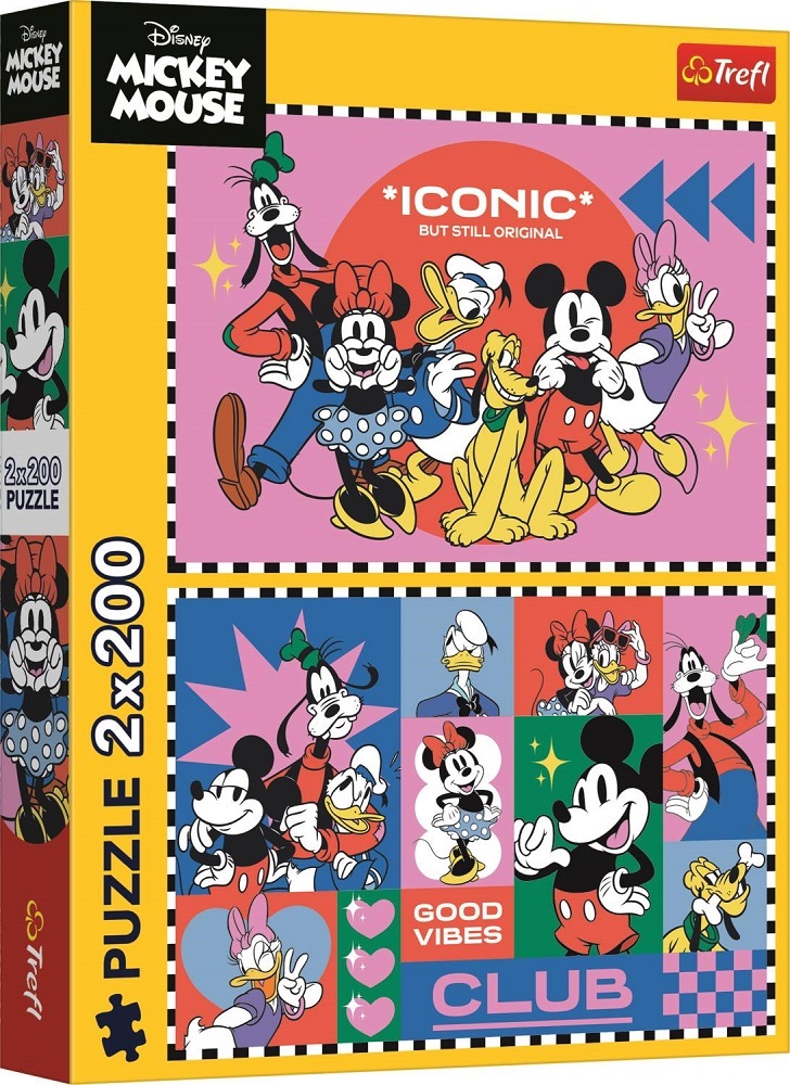 2 x 200 Piece Puzzles - Disney Mickey Mouse (2)