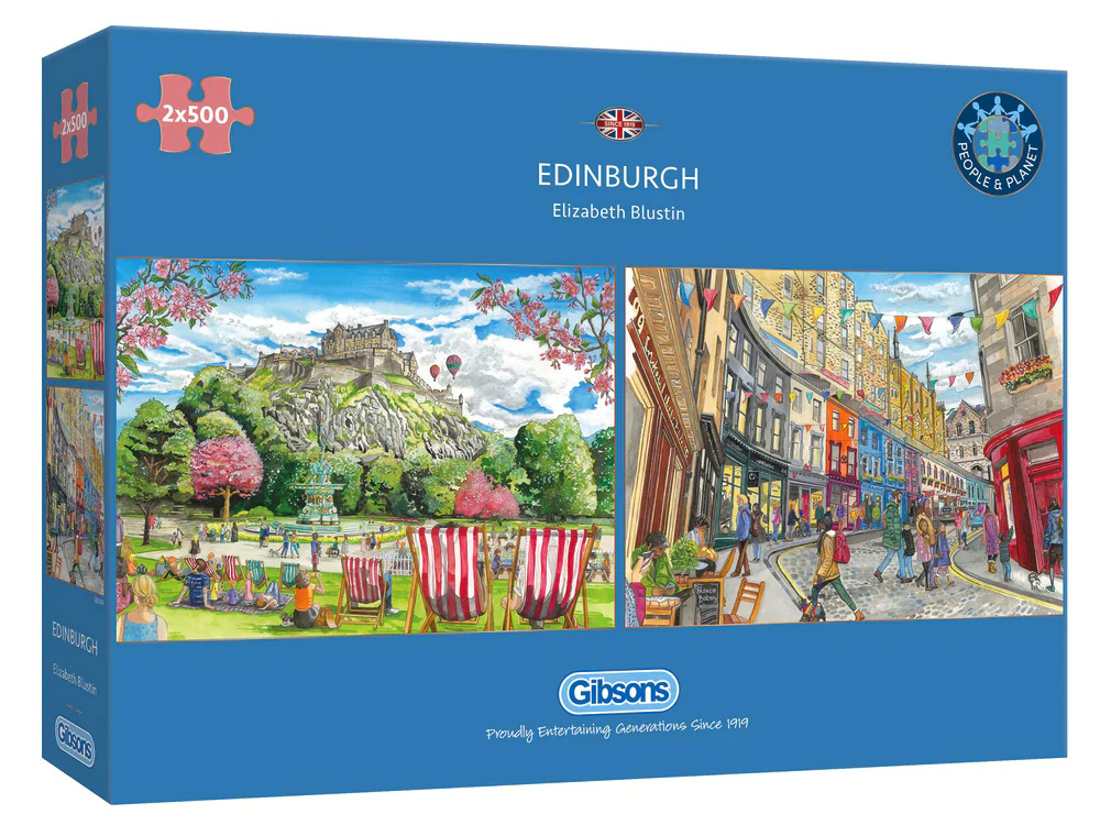 Edinburgh 2 x 500 Pieces