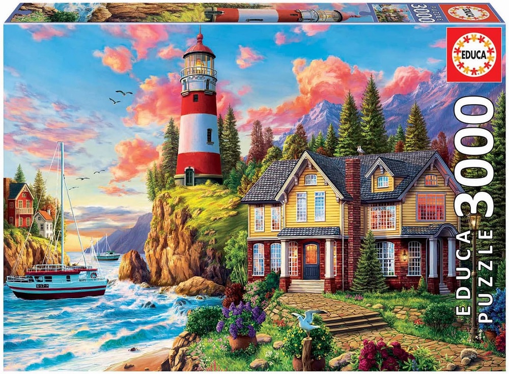 Lighthouse Near The Ocean