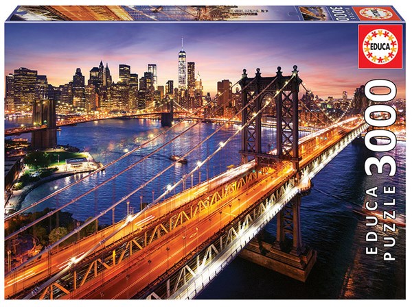 Manhattan At Dusk