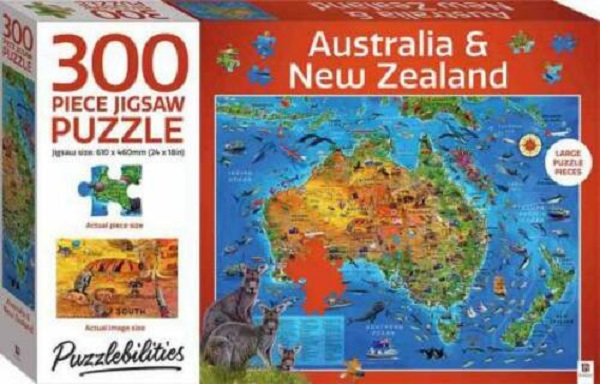 Australia & New Zealand Map