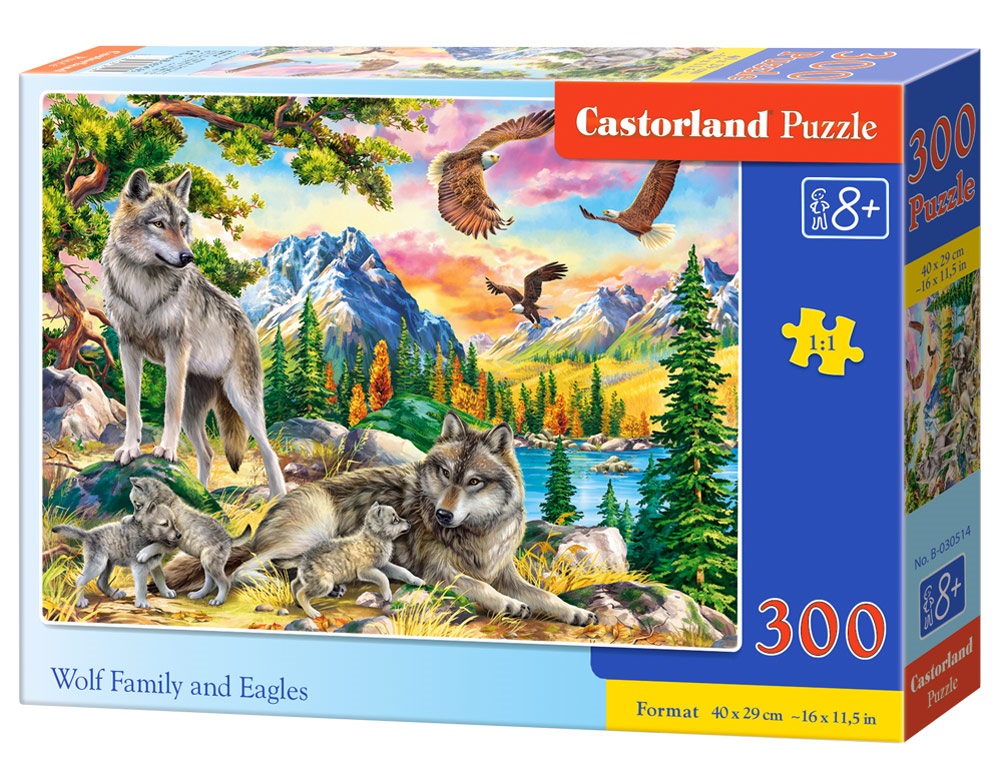Wolf Family & Eagles 