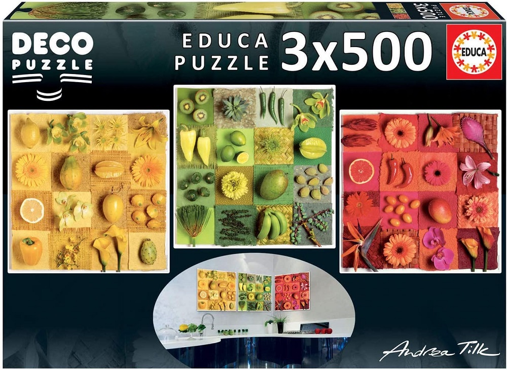 Fruits & Flowers 3 x 500