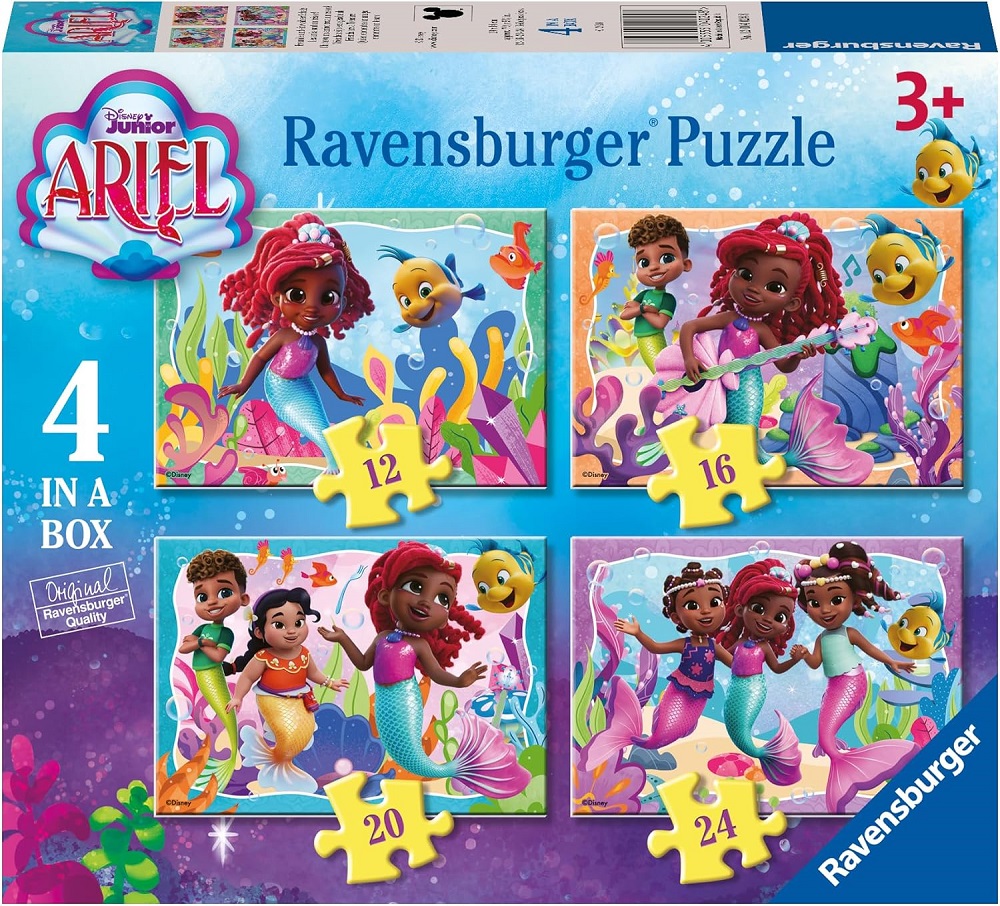 4 Puzzles In A Box - Disney Friends Are A Treasure