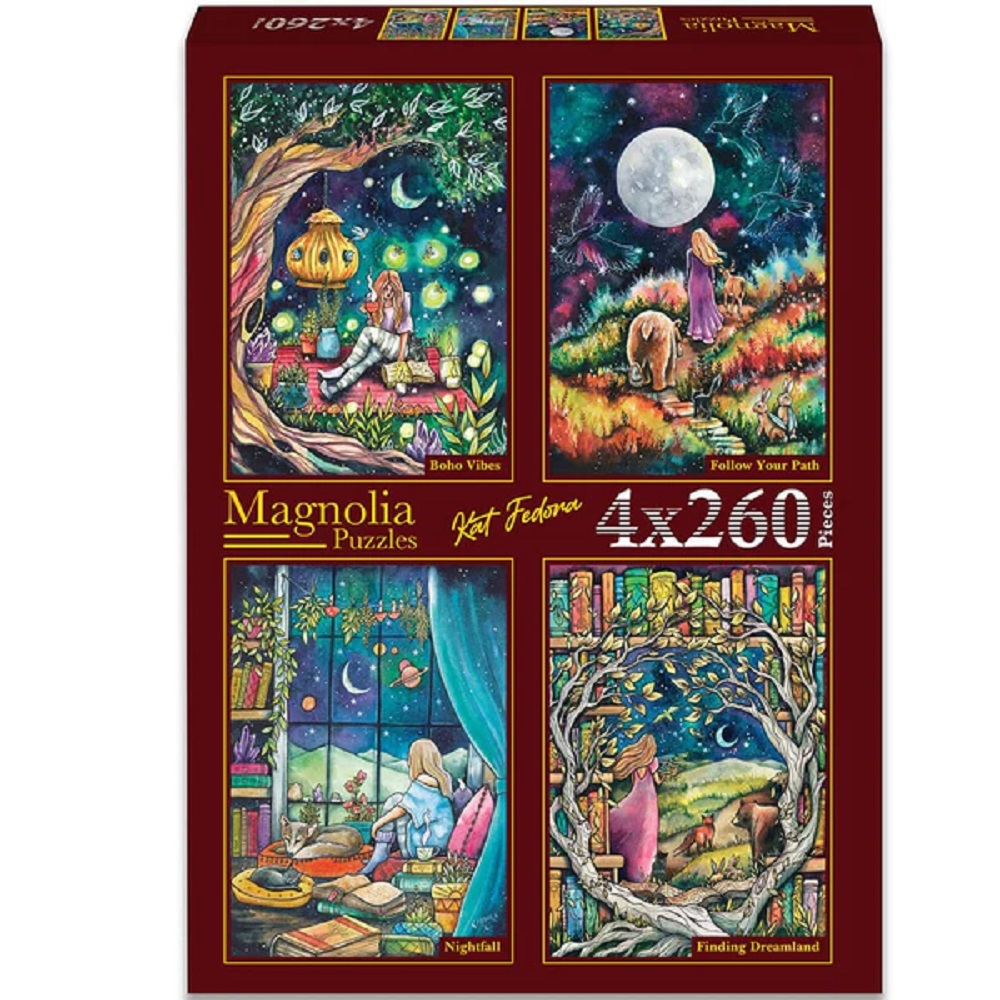 4 x 260 Pieces Kat Fadora 5005